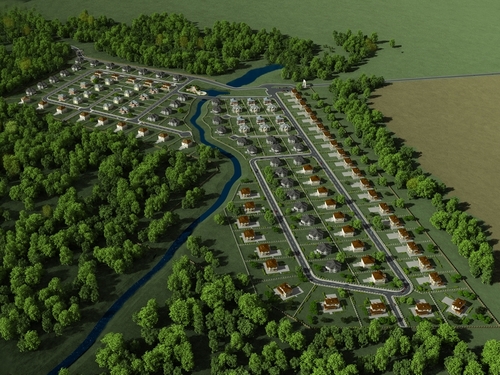 Проект планировки коттеджного поселка Богослово